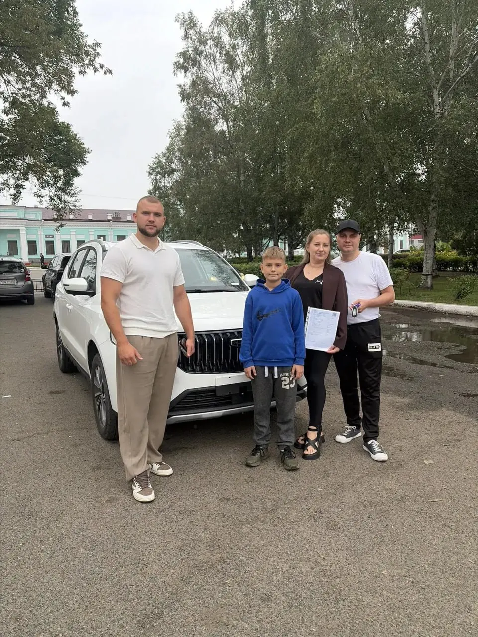 Выдача: Geely Vision X6 Pro · 2021, 31 500 км · Хабаровск